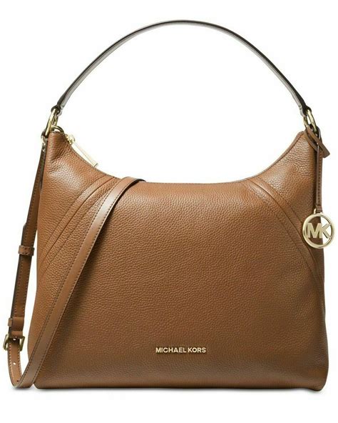 aria large shoulder bag michael kors|aria large signature shoulder bag.